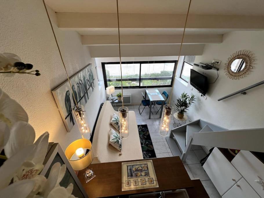 Studio Agrandi Mezzanine 824 - Village Naturiste Leucate Extérieur photo